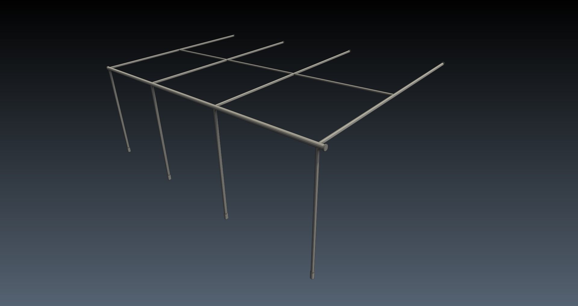 Low-Poly Homeless Place Pack Low-poly 3D model_3