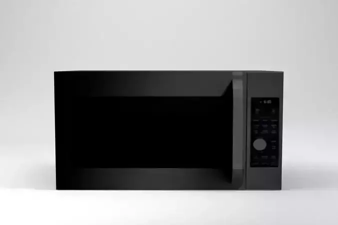 Microwave - Low Poly oven