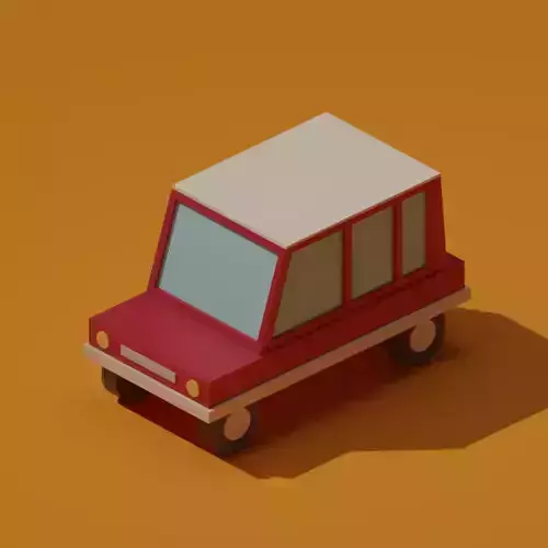 CAR LOW POLY