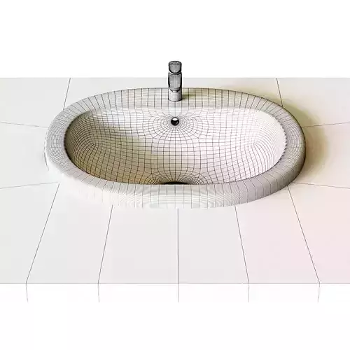 Roca Coral sink 56x48 cm built-in top 327898000
