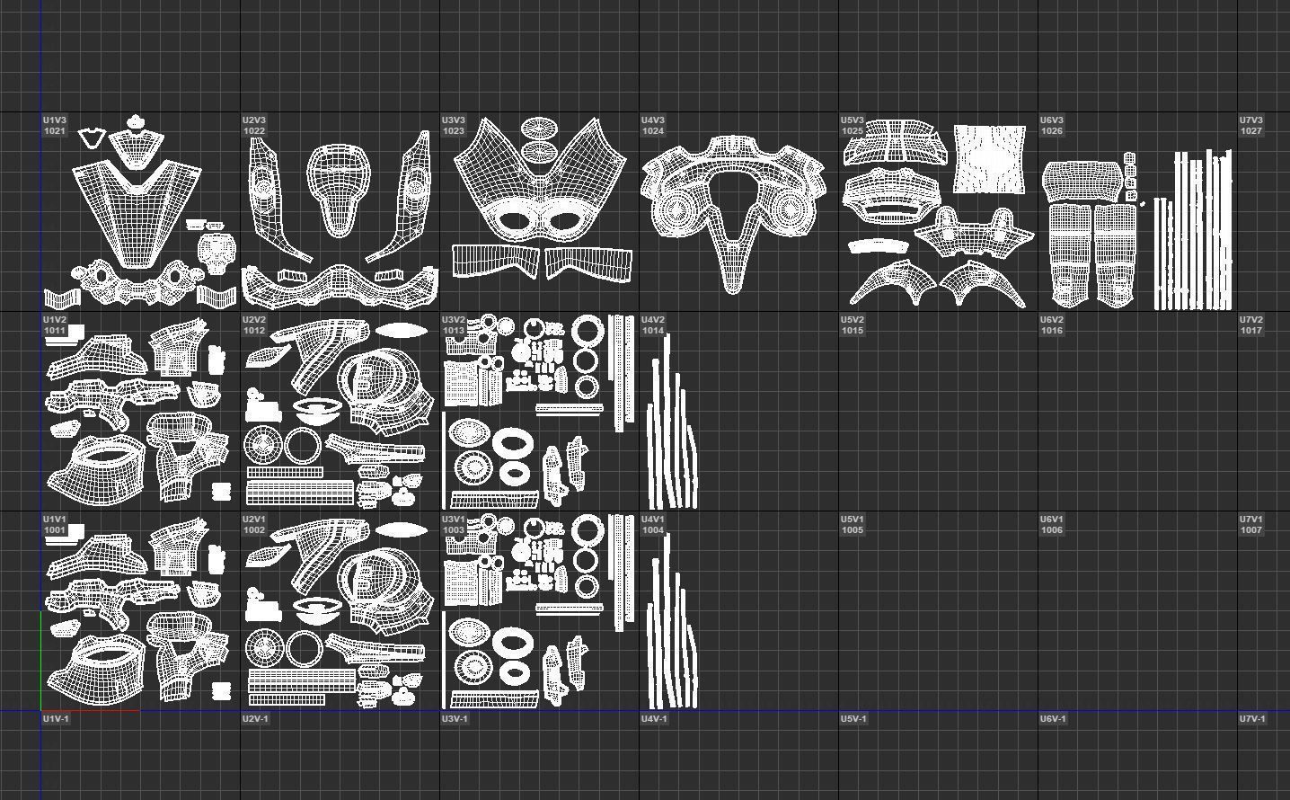 Sci-Fi Helmet 3D model_25