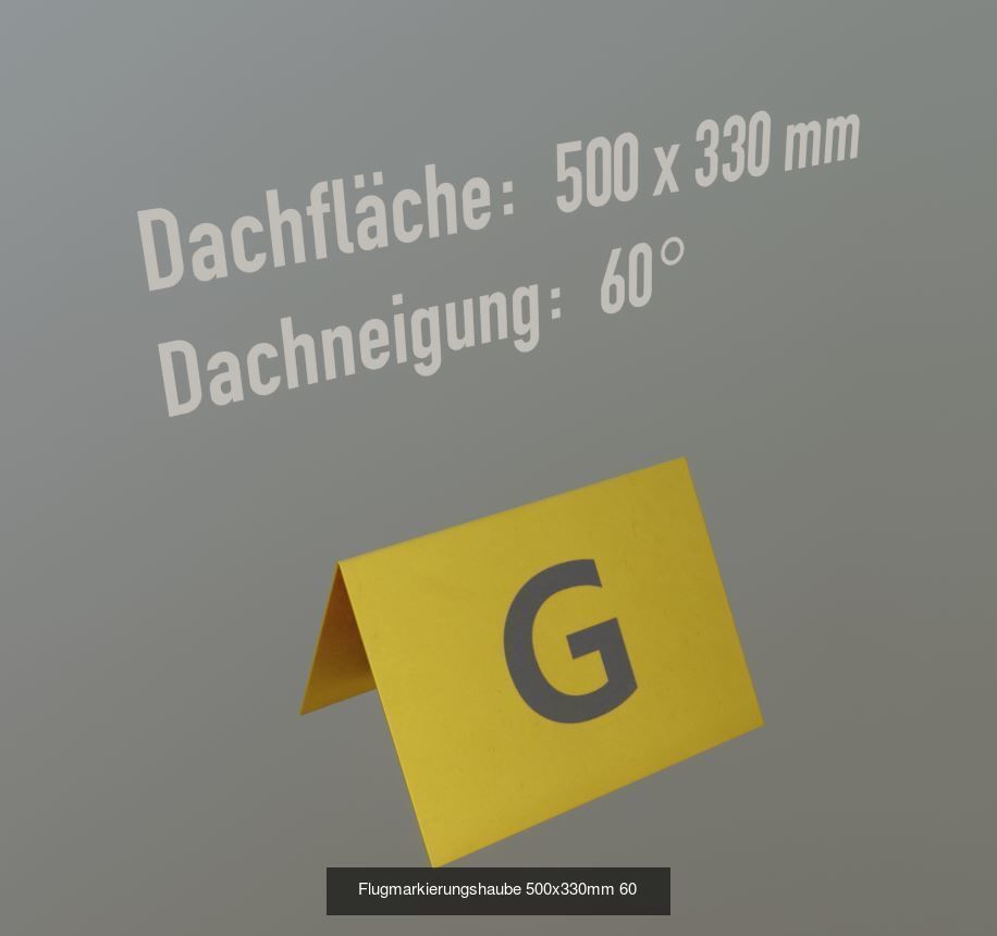 Alle Flugmarkierungshaube mit und ohne Aluminiumpfosten 3D Model Collection_20