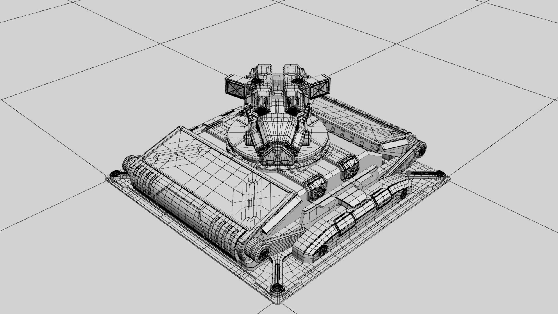 Imperial Medium Repeater 3D model_25