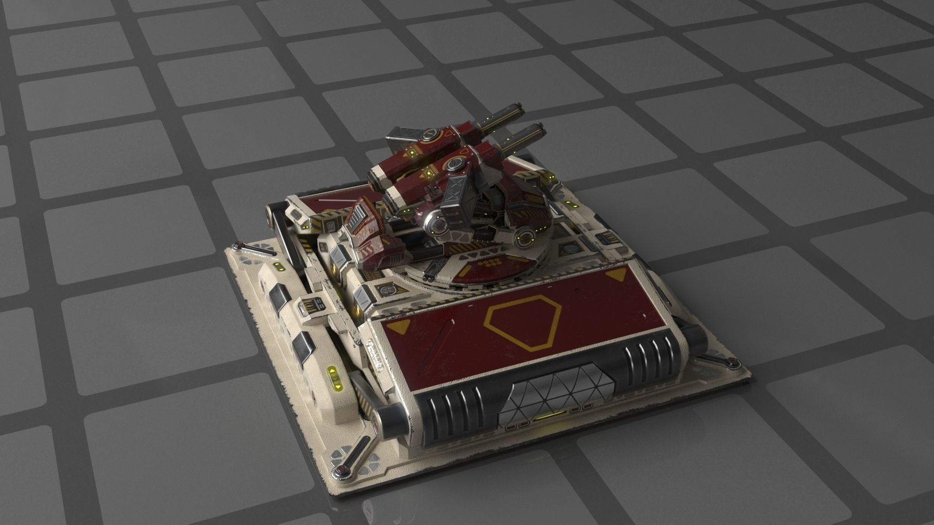 Imperial Medium Repeater 3D model_10