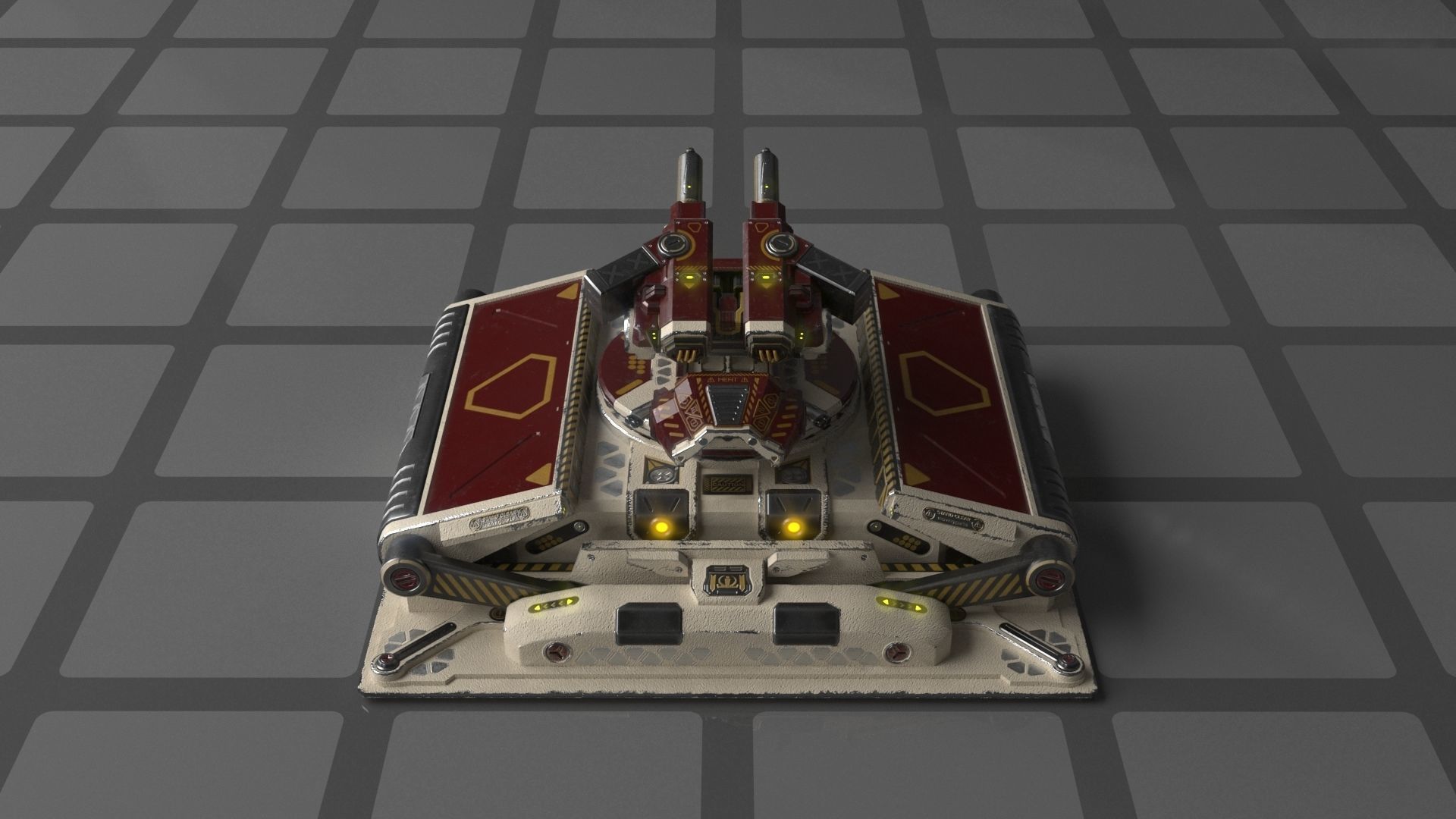 Imperial Medium Repeater 3D model_13