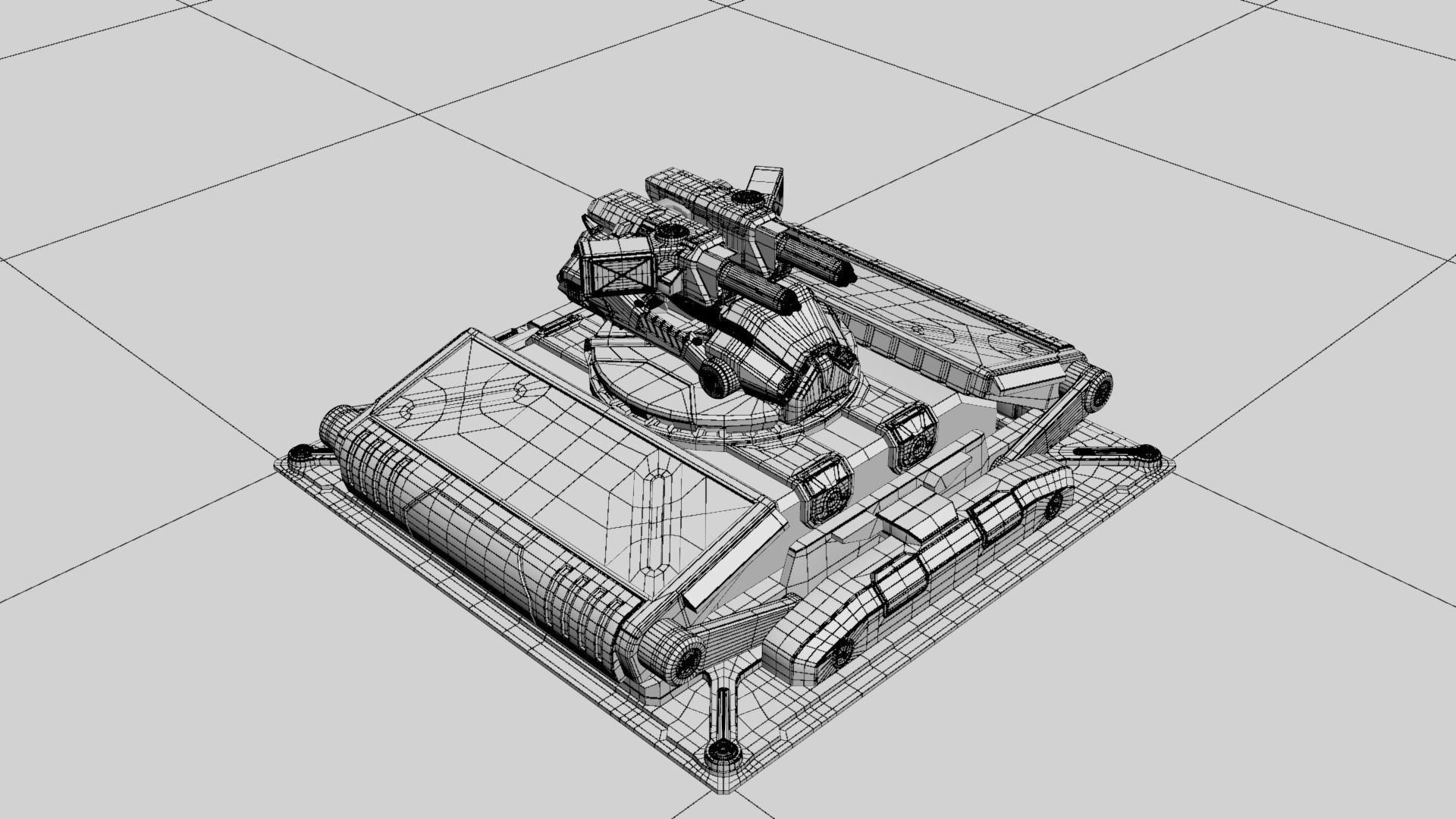 Imperial Medium Repeater 3D model_26