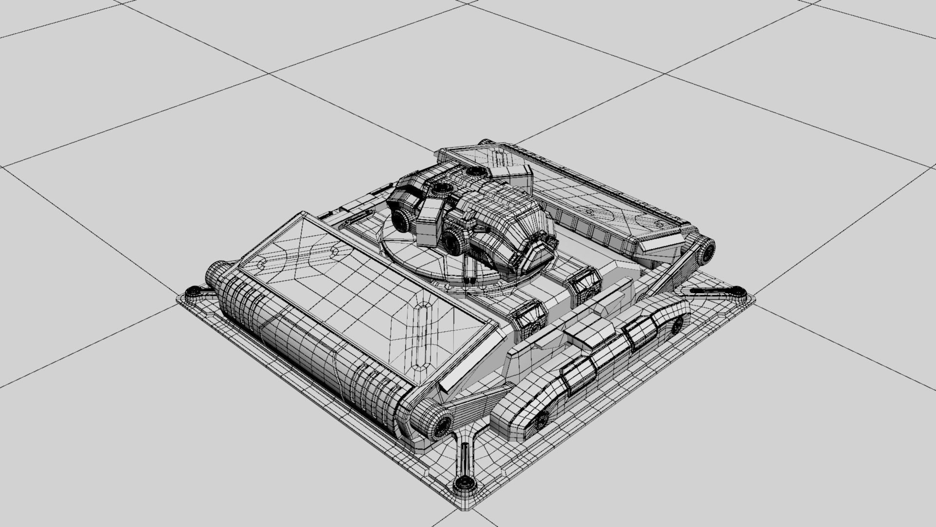 Imperial Medium Repeater 3D model_24