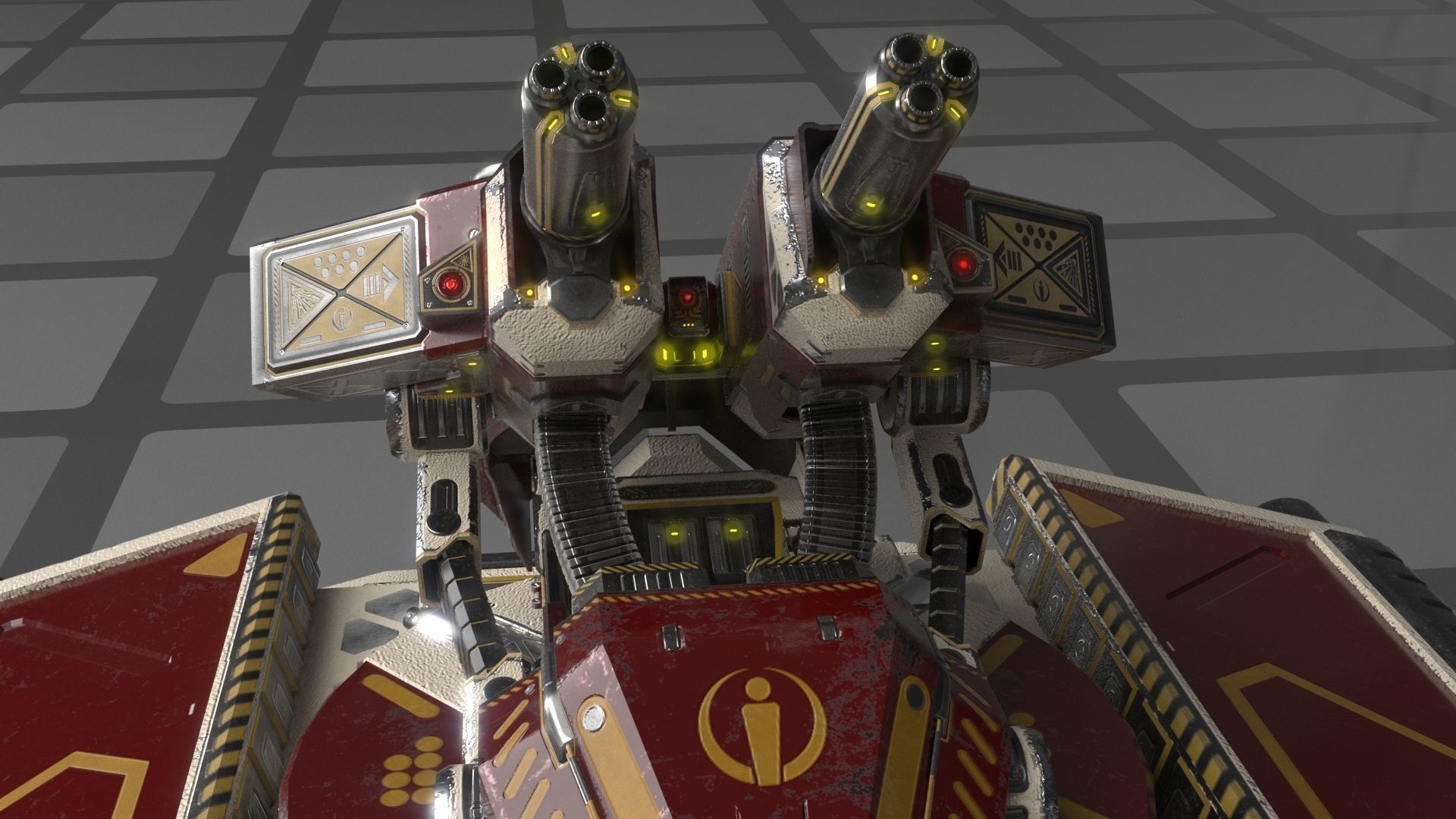 Imperial Medium Repeater 3D model_6