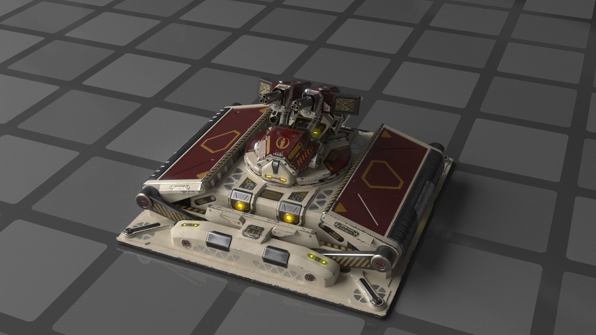 Imperial Medium Repeater 3D model_20