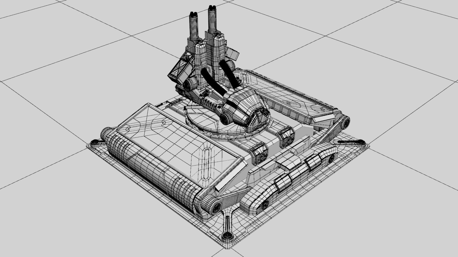 Imperial Medium Repeater 3D model_28