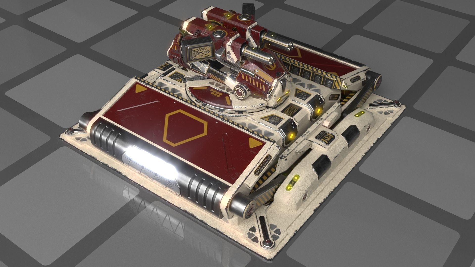Imperial Medium Repeater 3D model_3