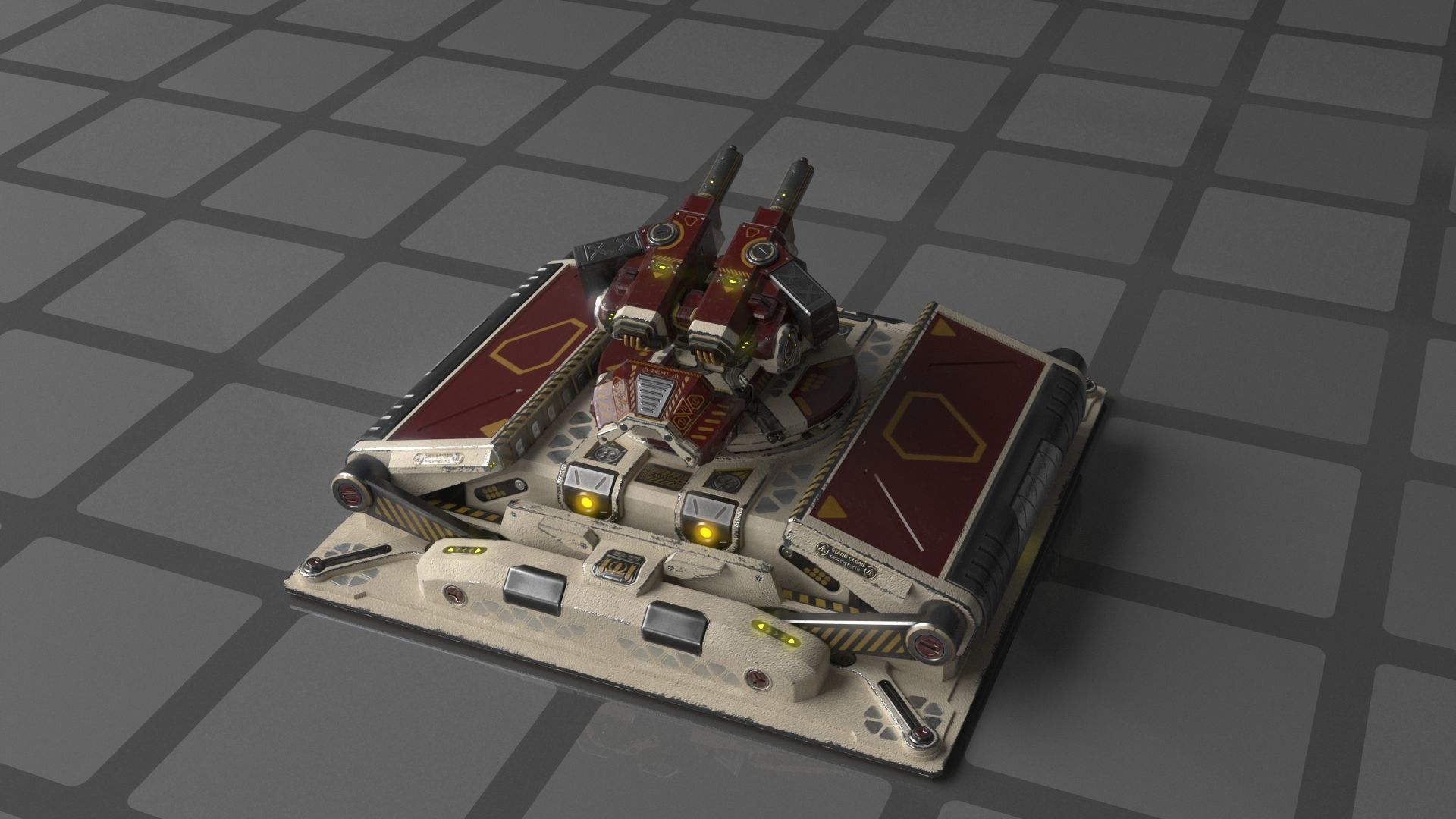 Imperial Medium Repeater 3D model_12