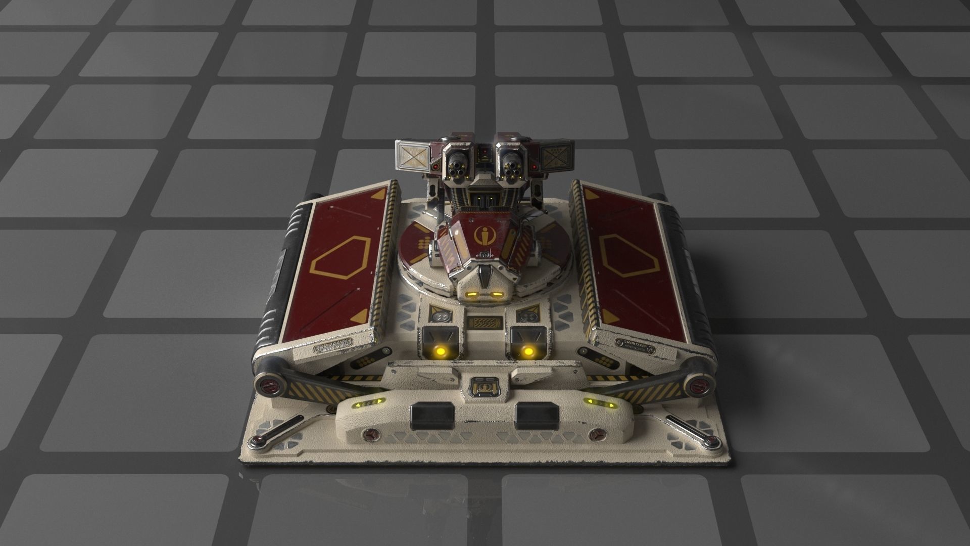 Imperial Medium Repeater 3D model_21