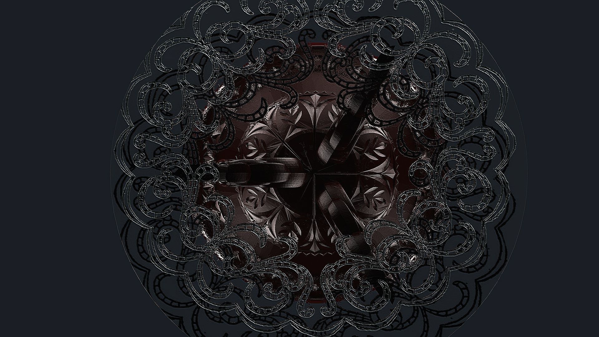 COFFEE TABLE 3D model_4