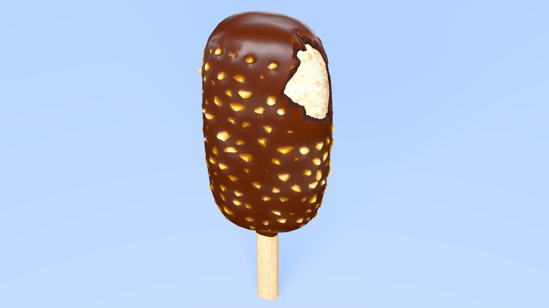 Popsicles Low-poly 3D model_32