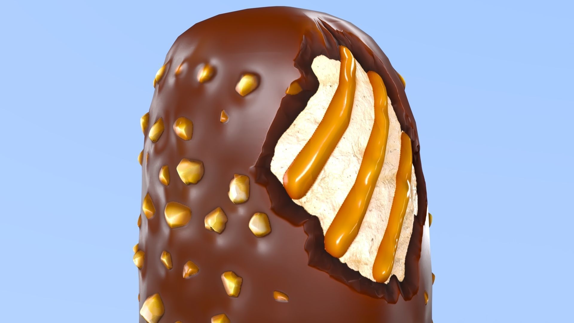 Popsicles Low-poly 3D model_14