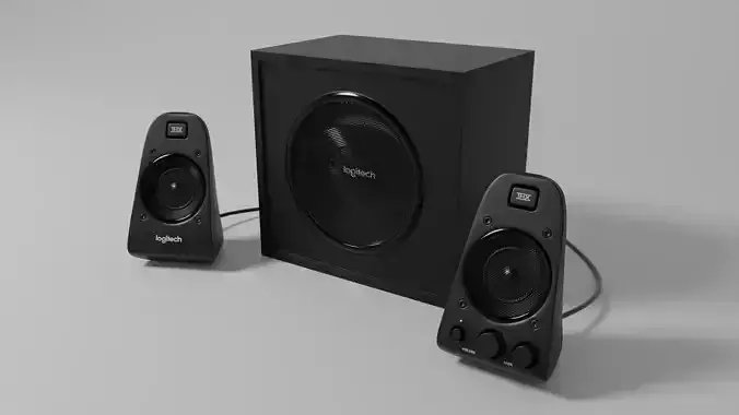 Logitech Z623 3D model