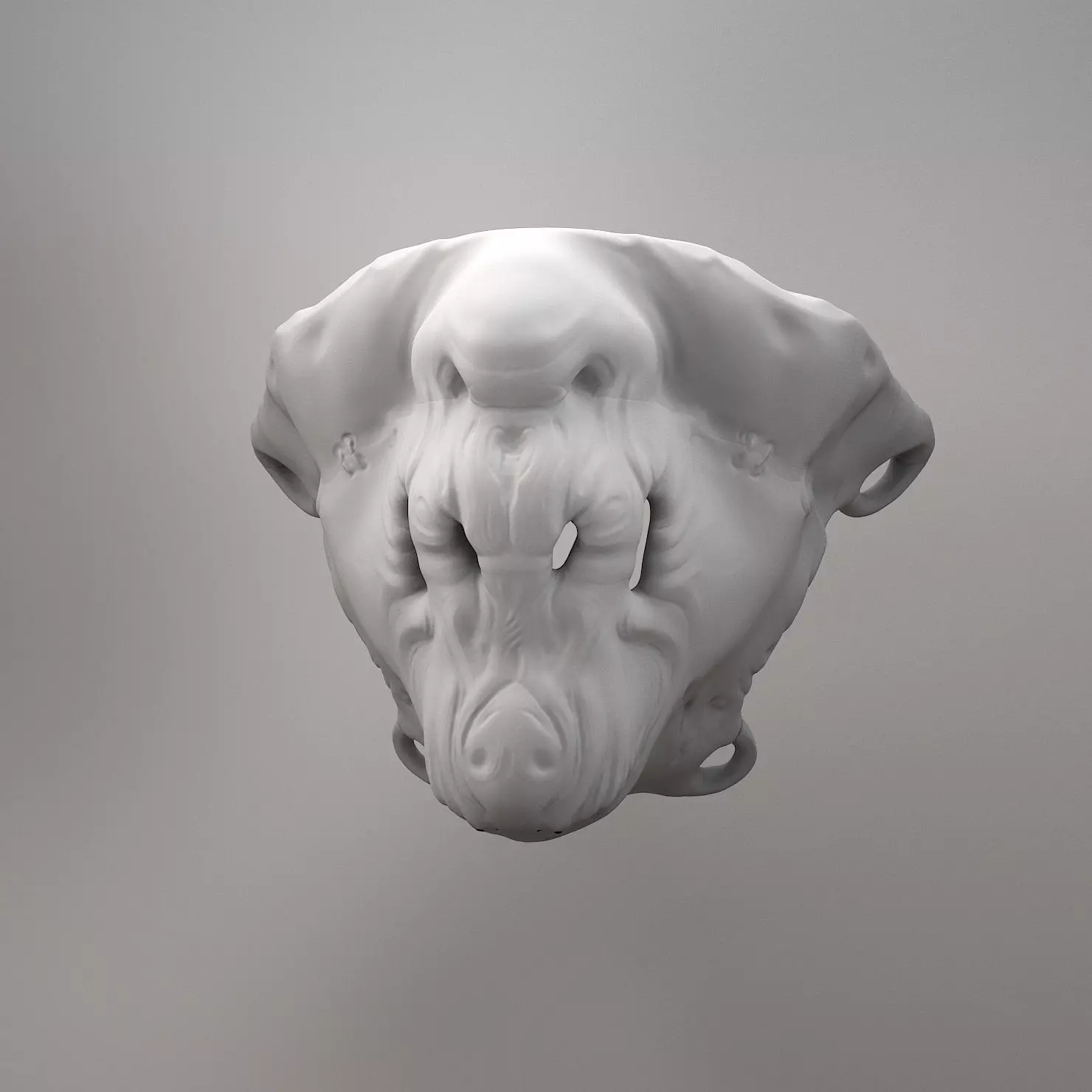 Animal Mask 3D model_0