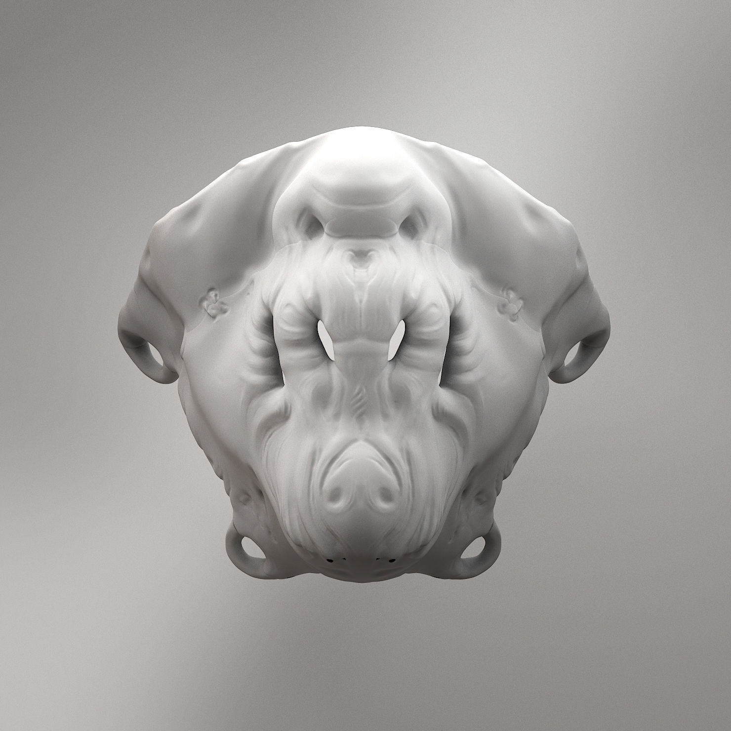 Animal Mask 3D model_1