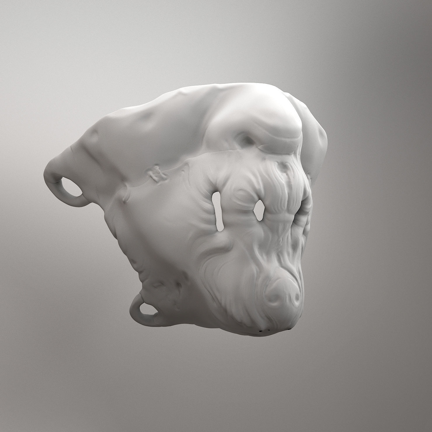 Animal Mask 3D model_2