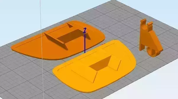 Subaru Forester Window Washer Cover and Bonnet lever clip