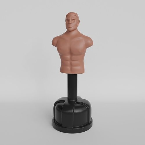 Boxing mannequin 3D model