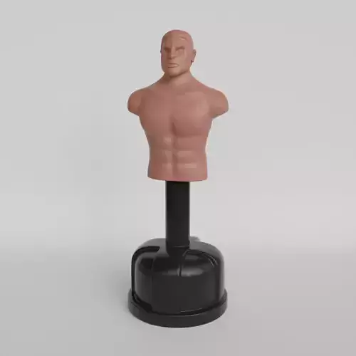 Boxing mannequin 3D model