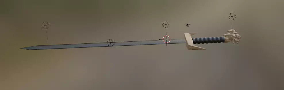 sword-dragonsword sword Free 3D model_0