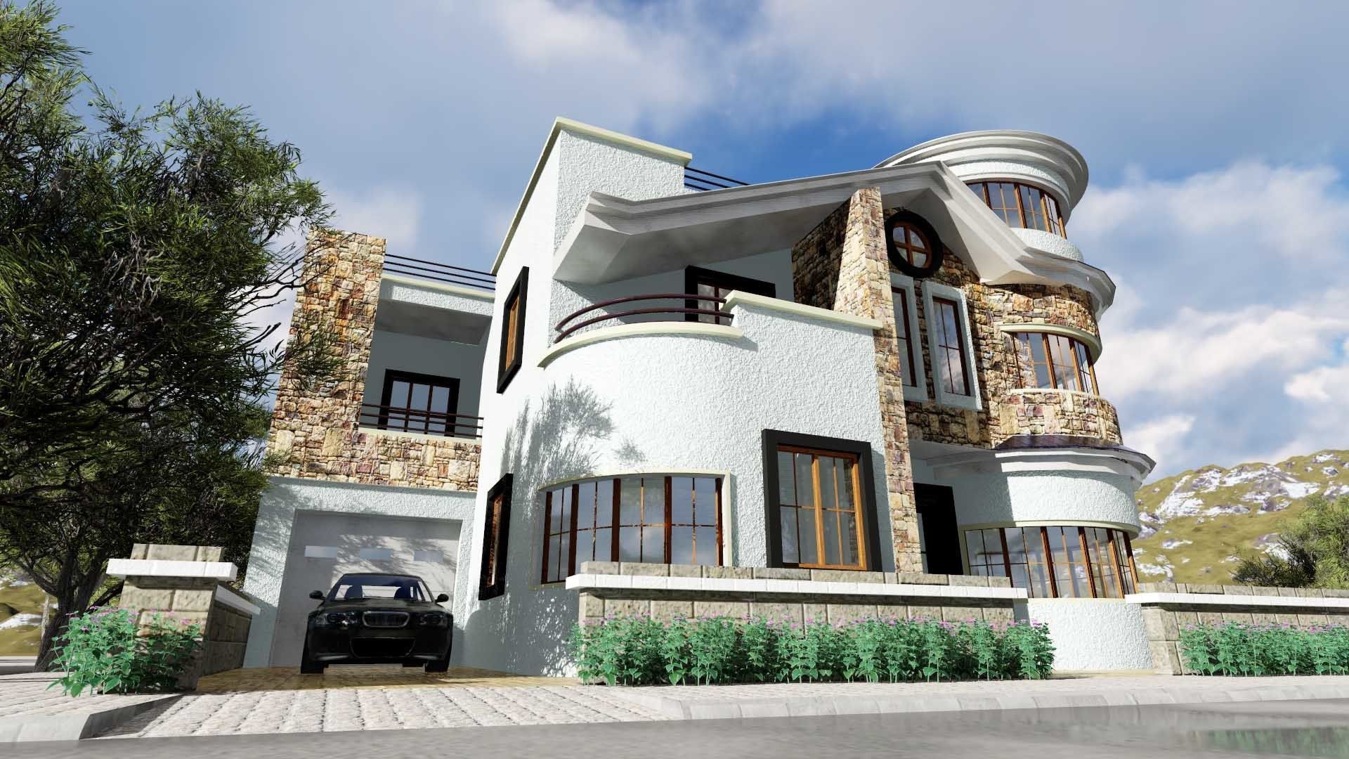 Villa in Dubai type 3D model_12