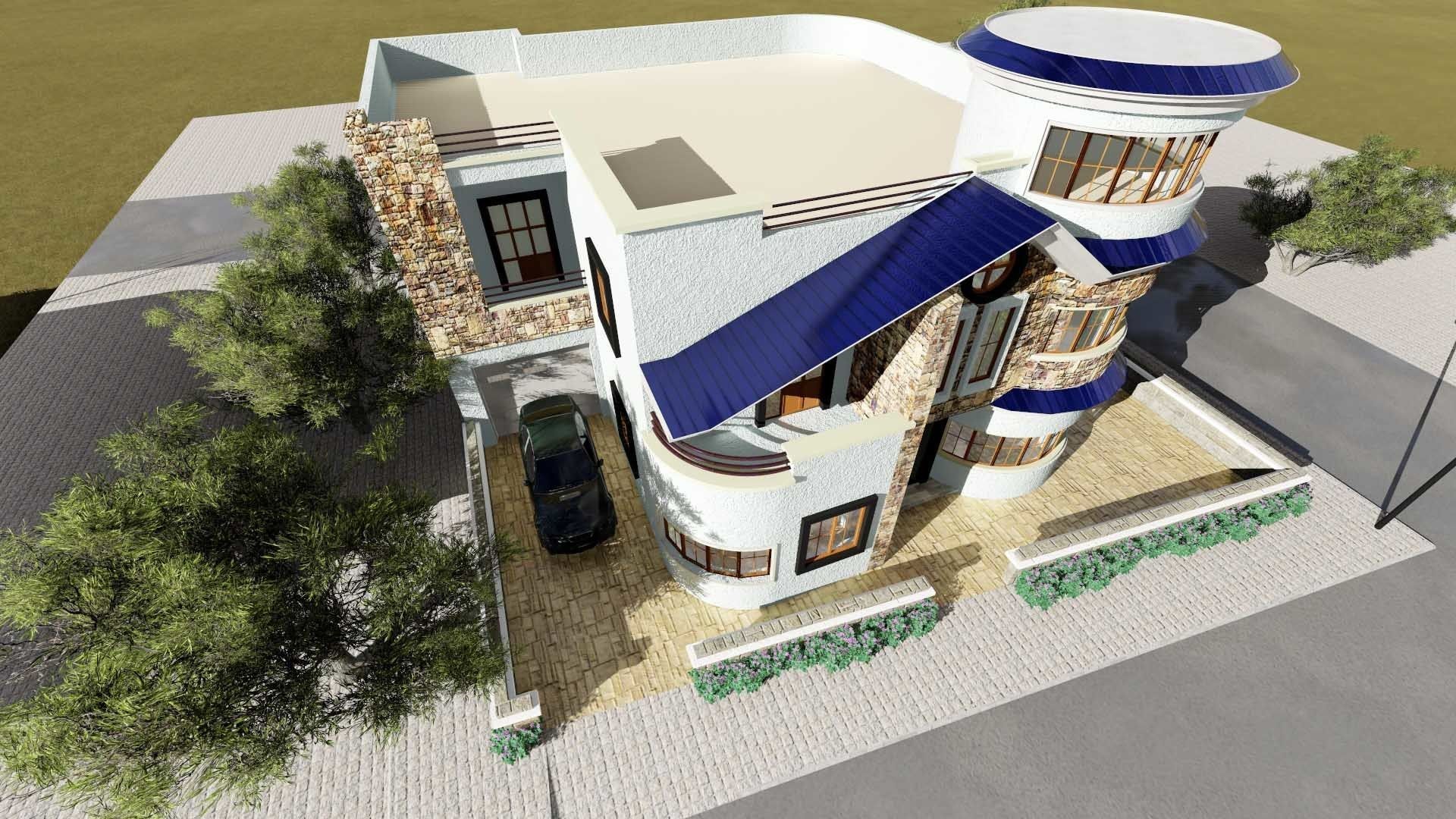 Villa in Dubai type 3D model_16