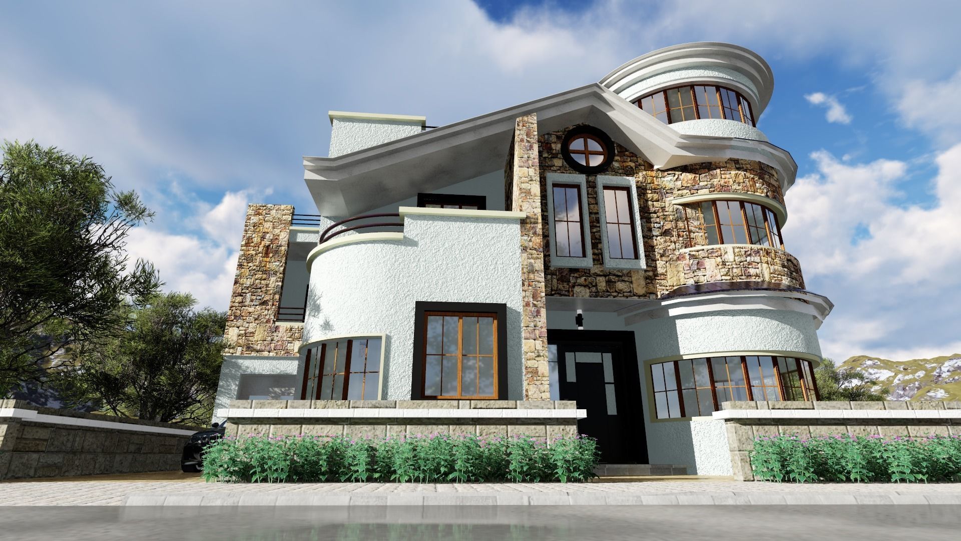 Villa in Dubai type 3D model_5