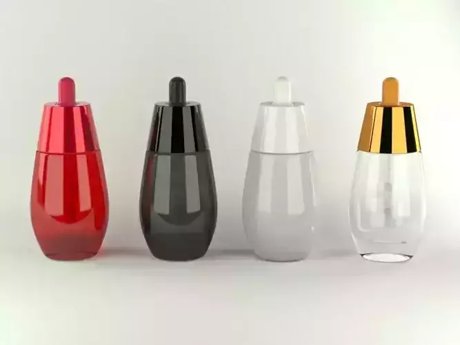 Cosmetic Bottle and Dropper
