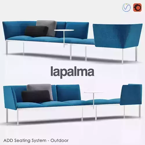 ADD OUTDOOR Seating System 3D model