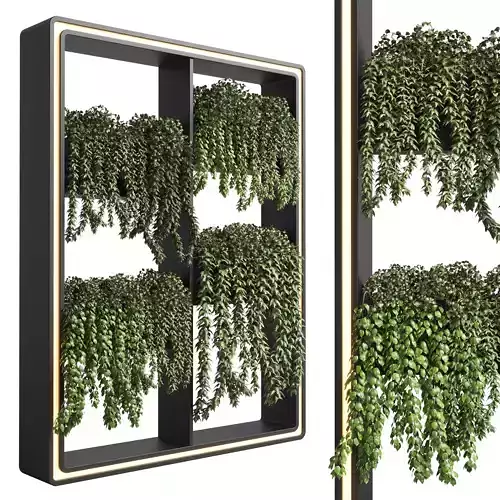 Collection Indoor plant-plant stand plastics vase 06