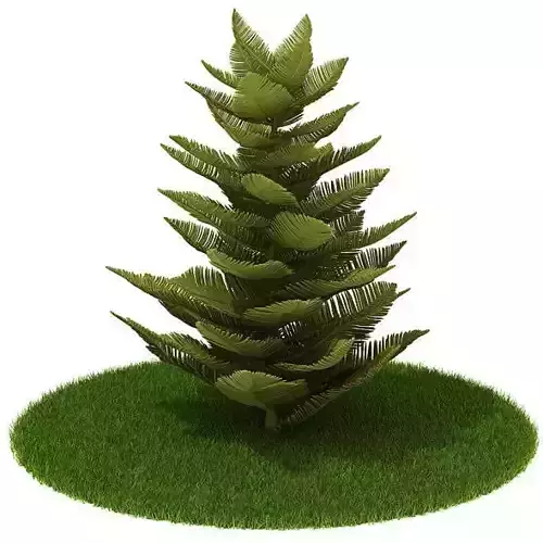 Plant Tree Leaves 3D model