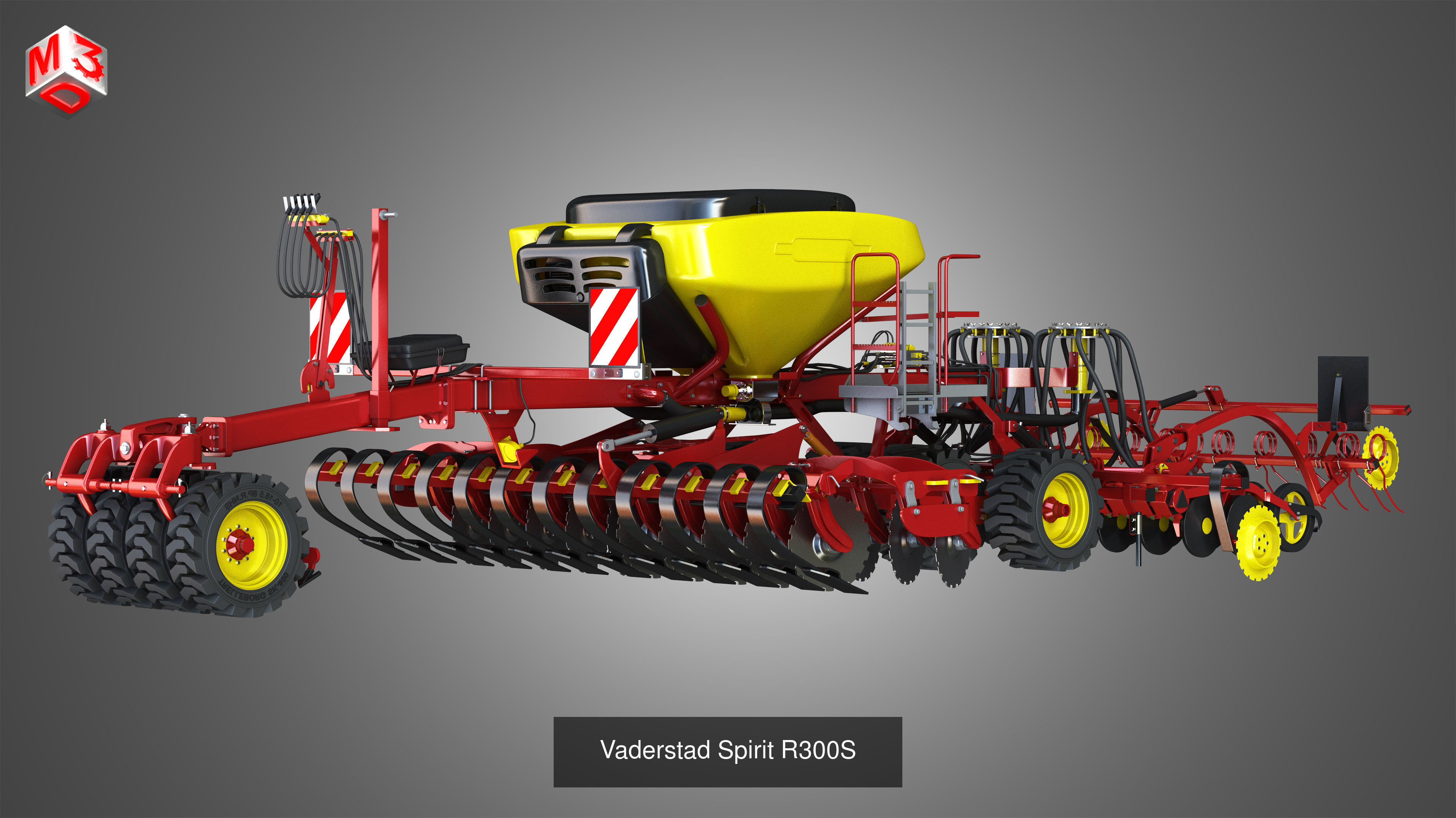 Farming Tools  3 in 1 3D Model Collection_3