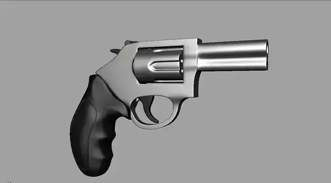 Gun 3D revolver