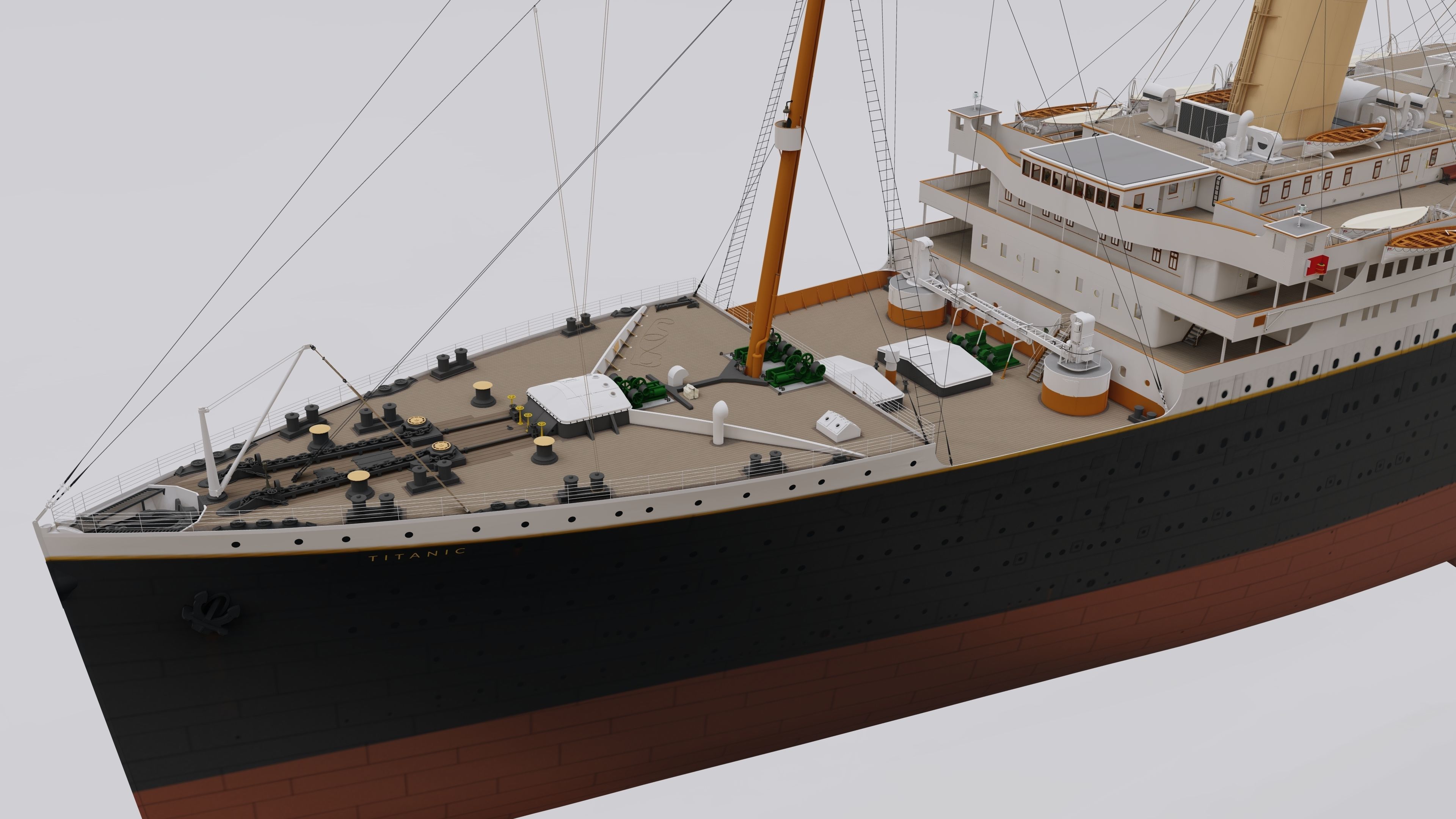 RMS Titanic 3D model_11
