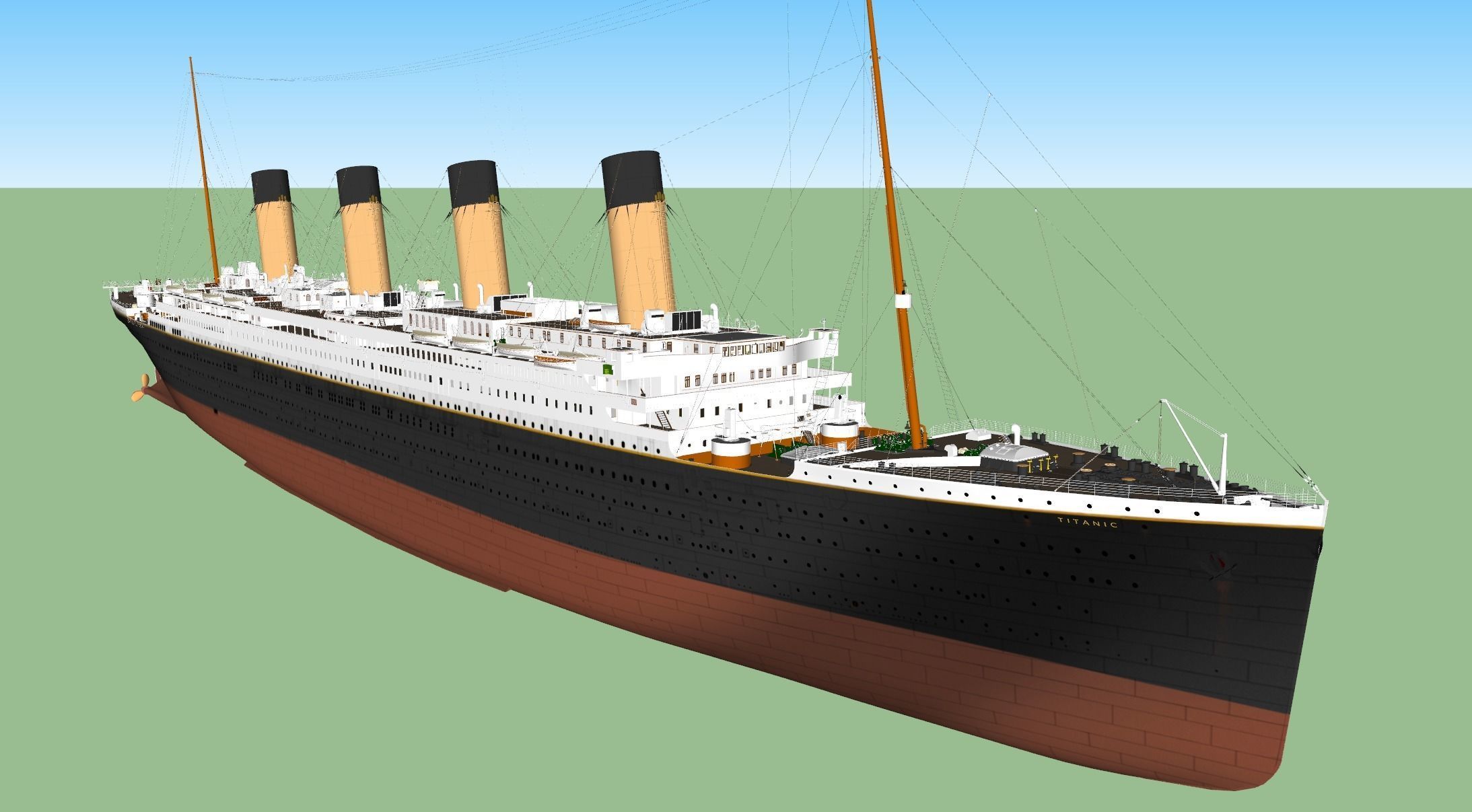 RMS Titanic 3D model_32