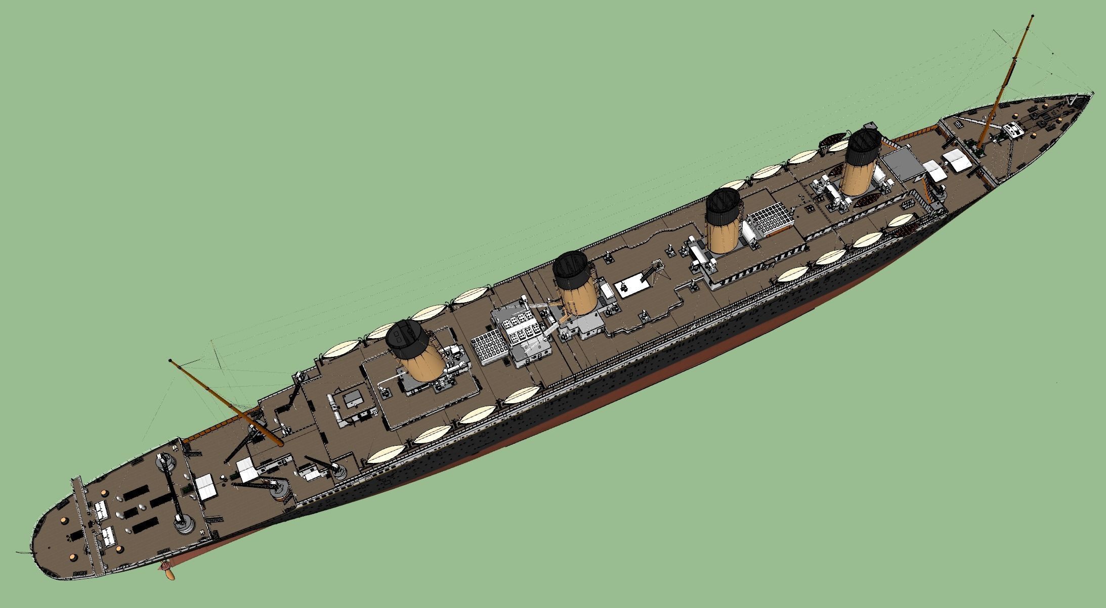 RMS Titanic 3D model_21