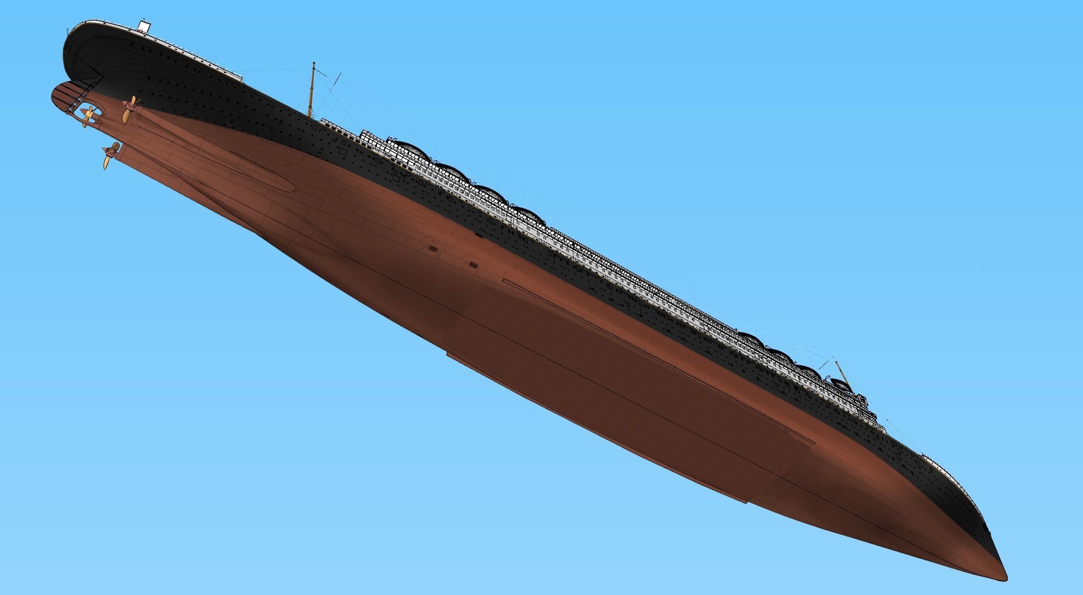 RMS Titanic 3D model_38