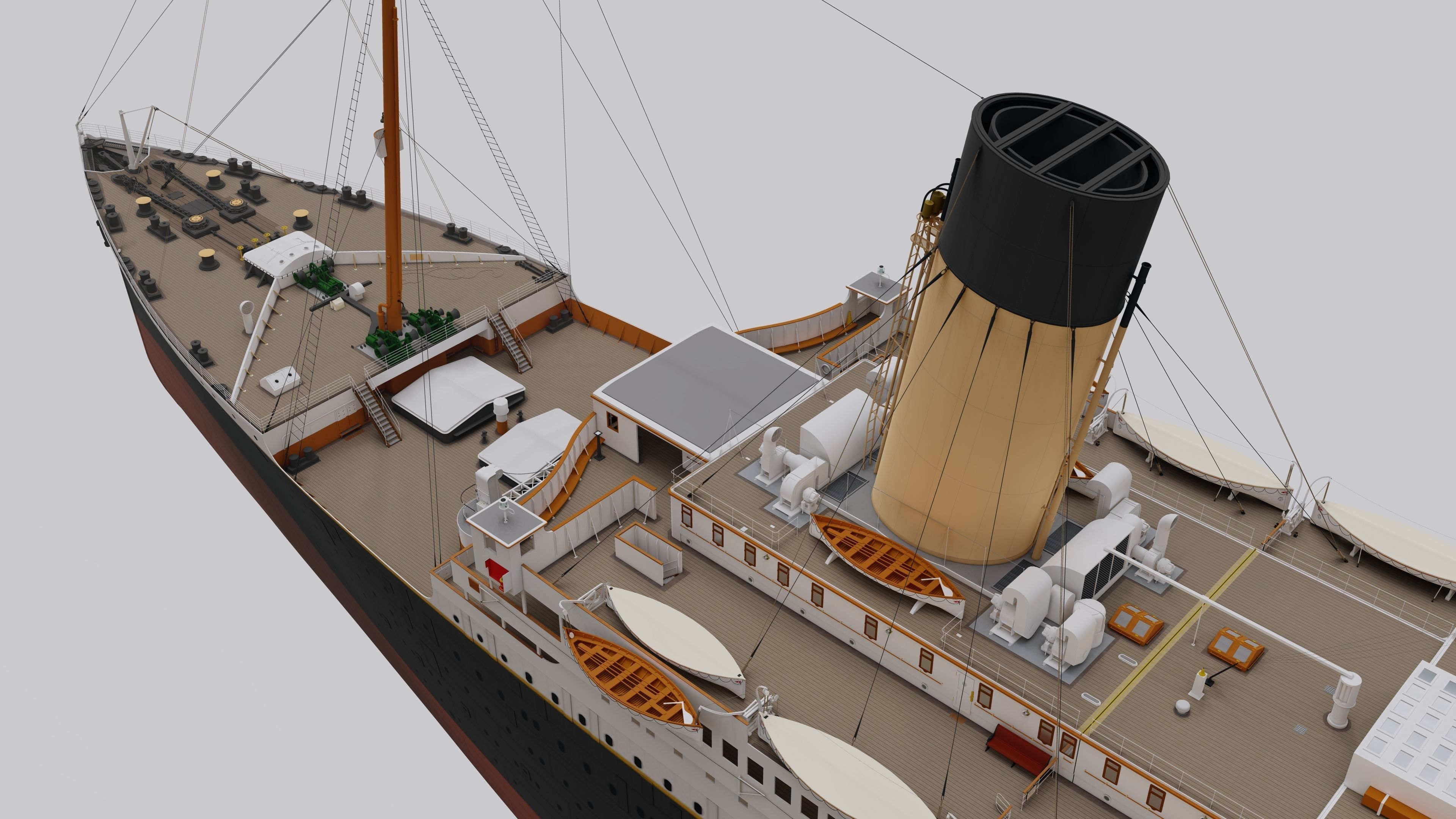 RMS Titanic 3D model_12