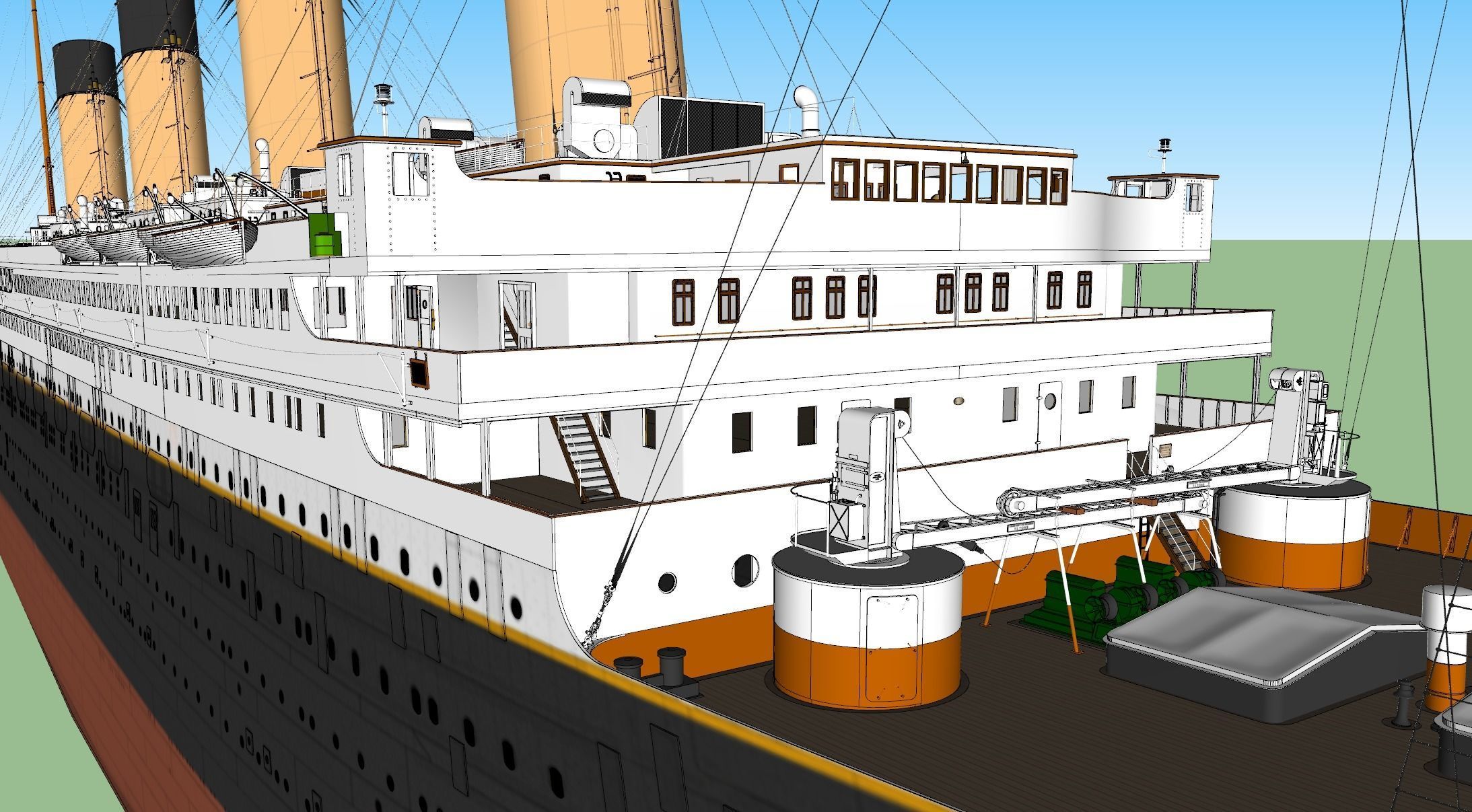 RMS Titanic 3D model_30