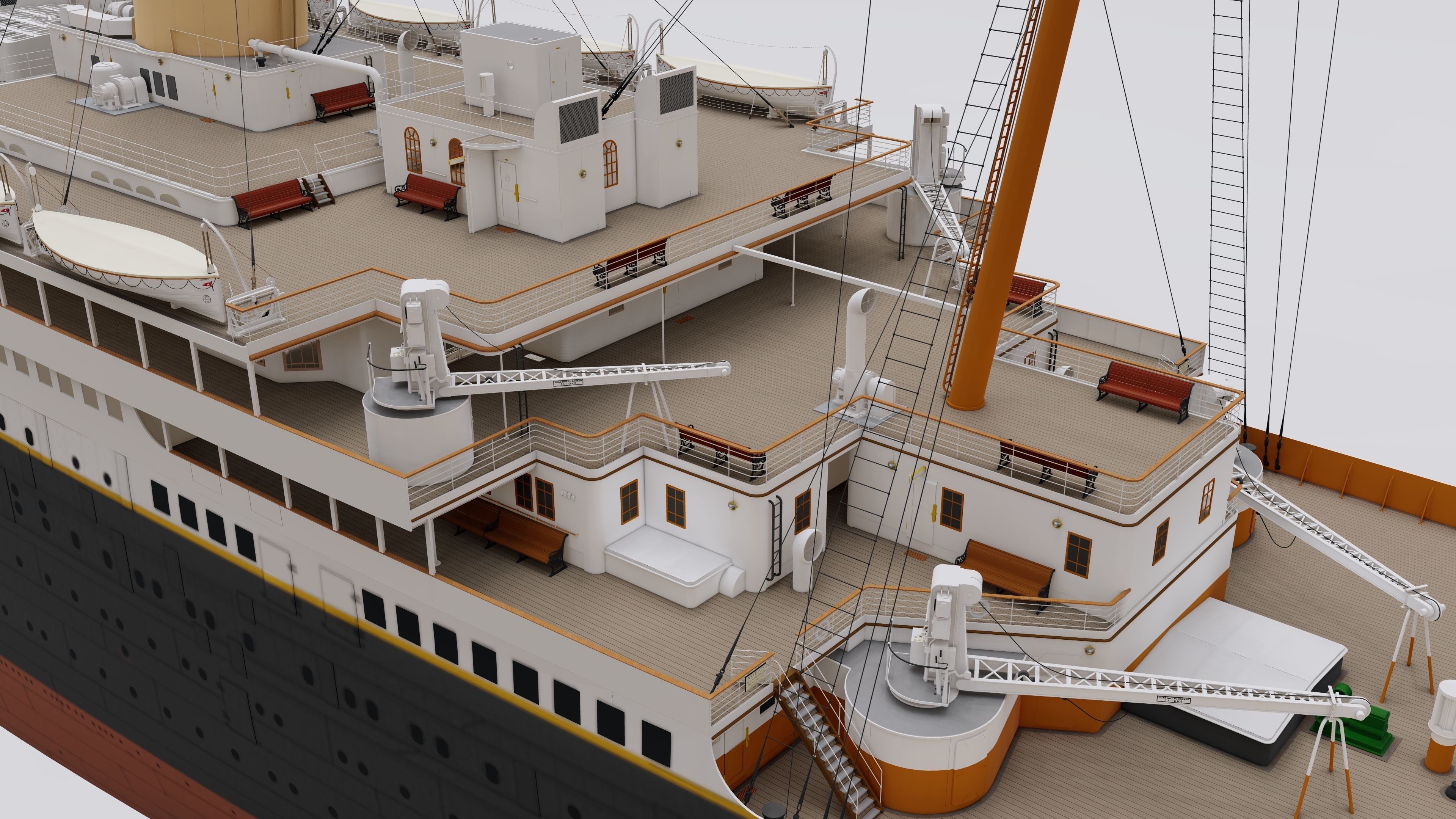 RMS Titanic 3D model_13