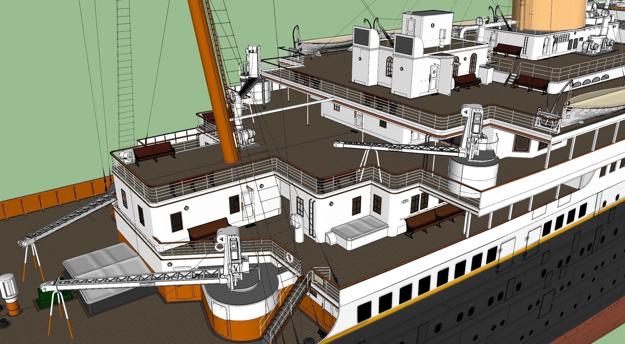 RMS Titanic 3D model_26