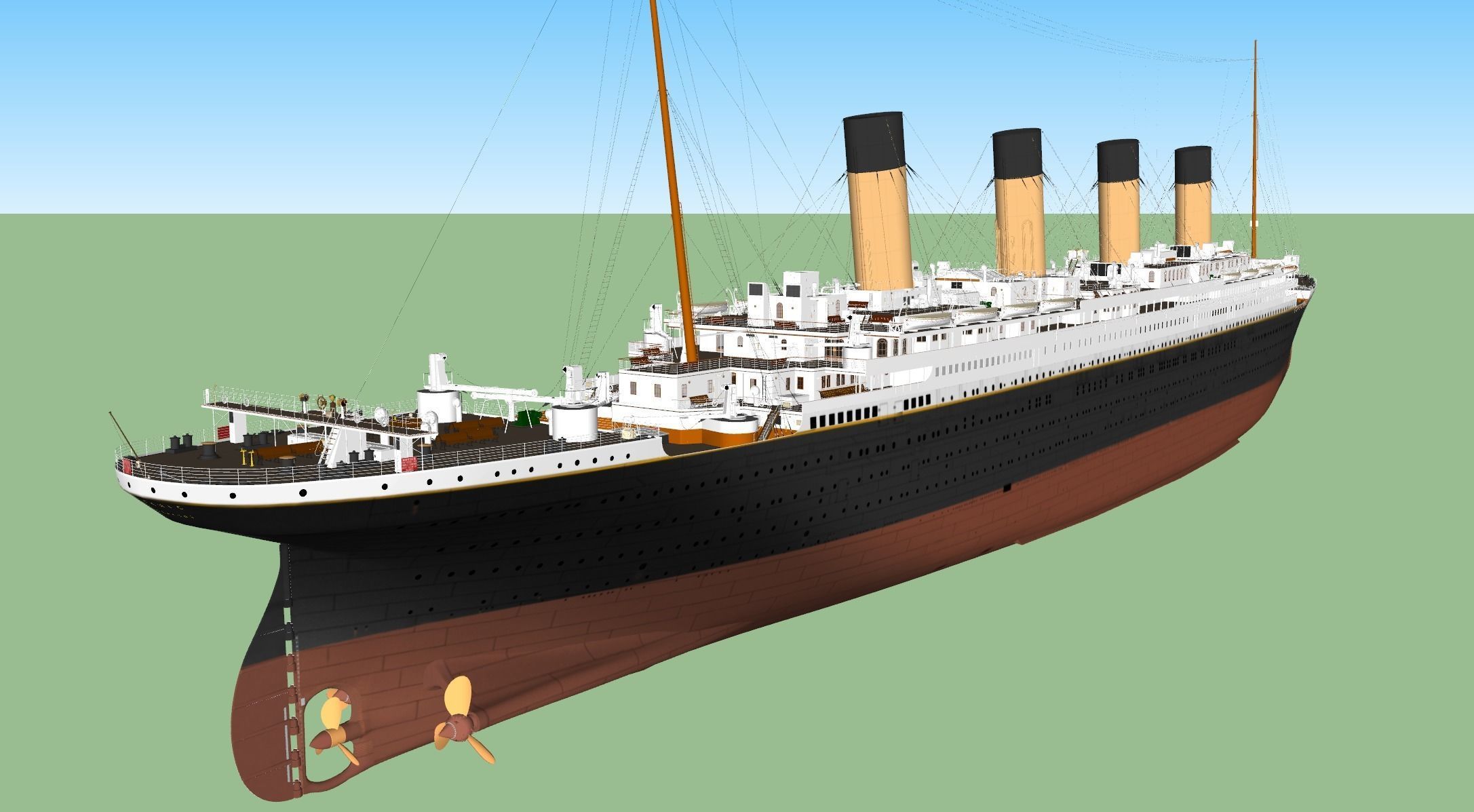 RMS Titanic 3D model_28