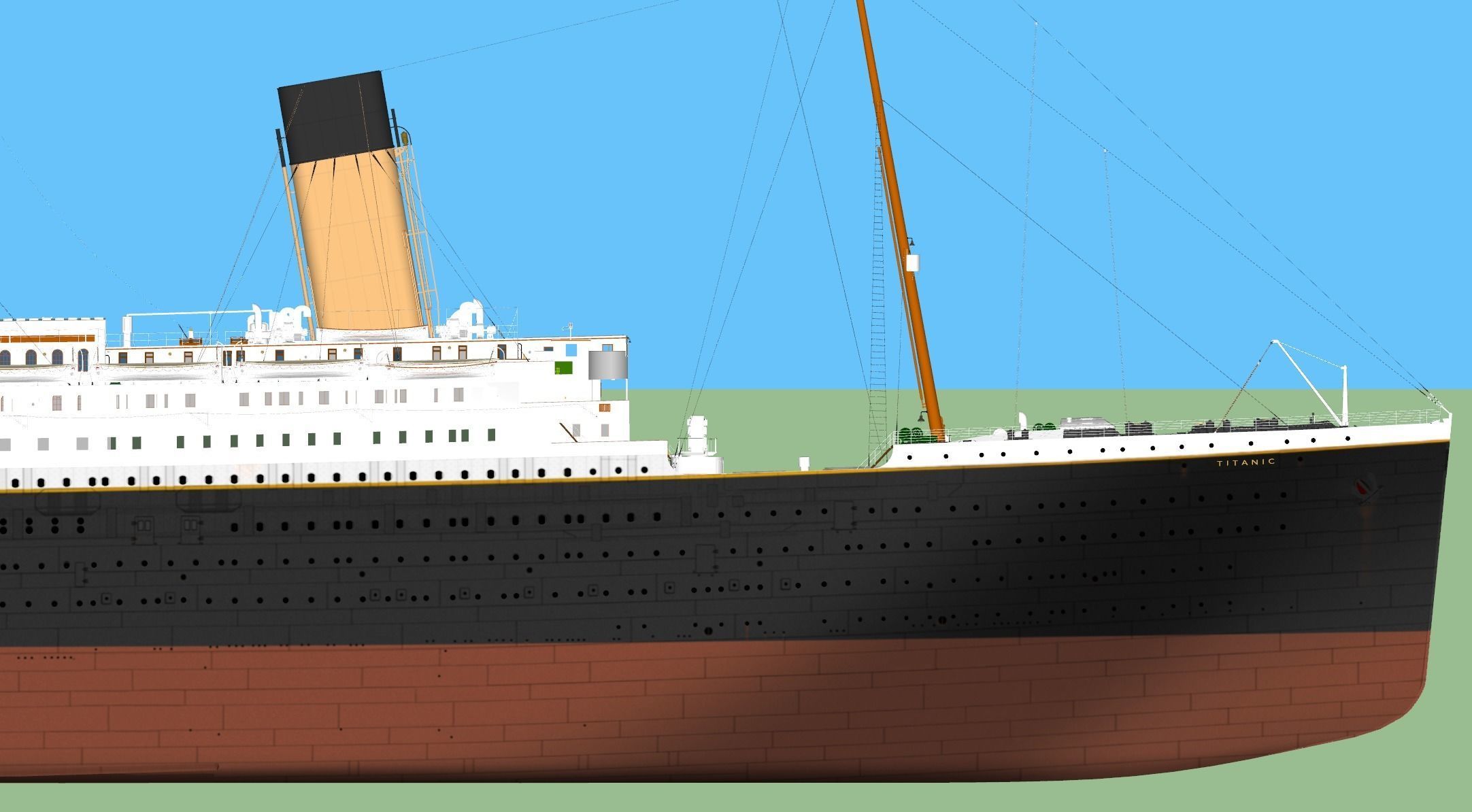RMS Titanic 3D model_19