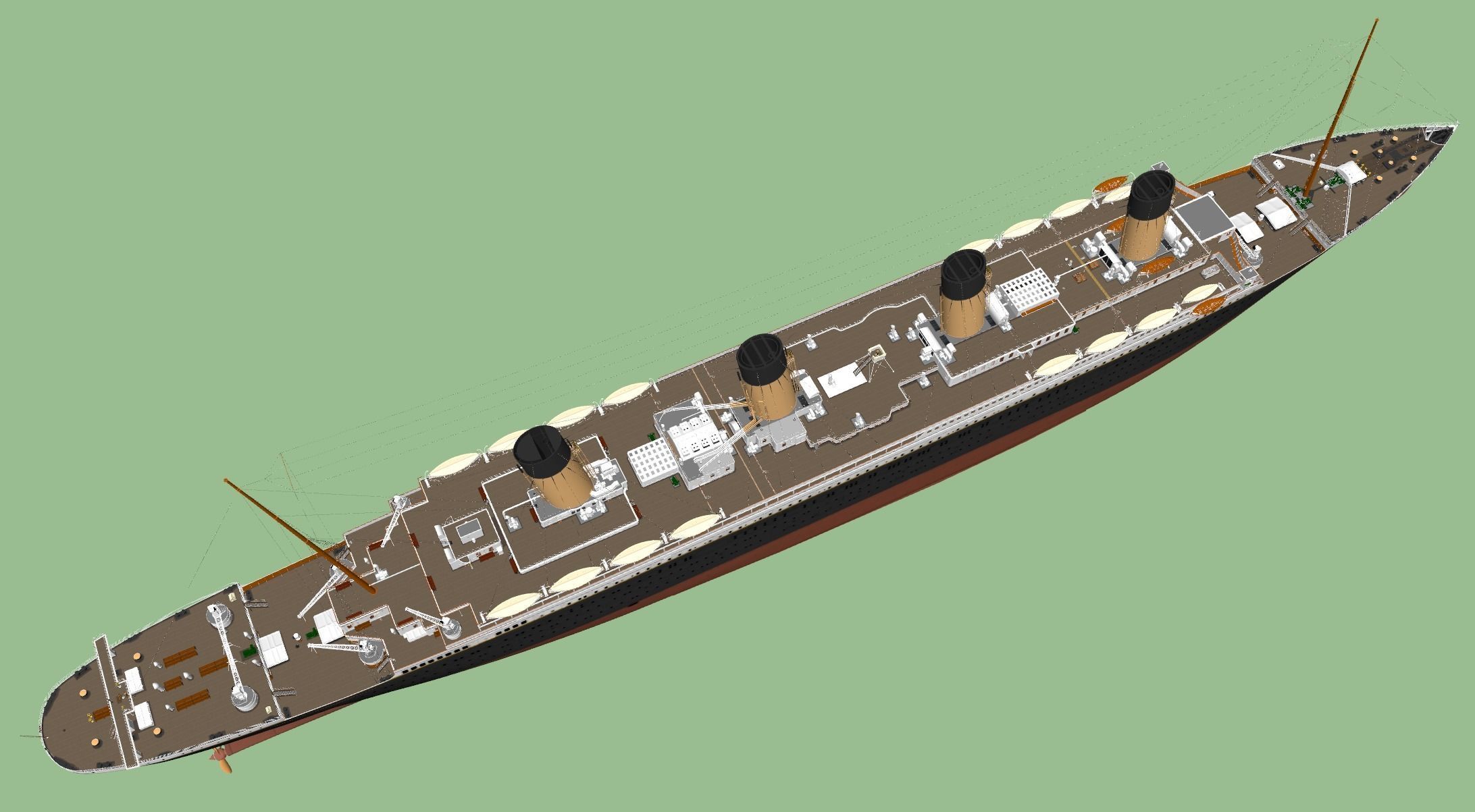RMS Titanic 3D model_20