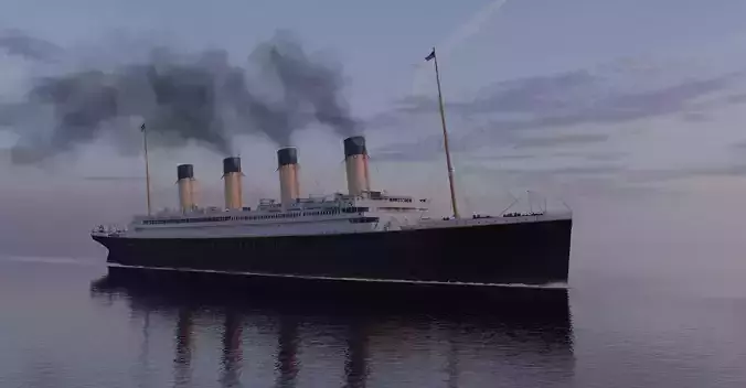 RMS Titanic 3D model