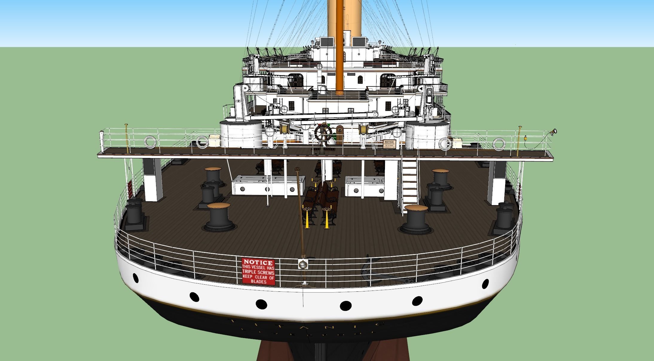 RMS Titanic 3D model_27